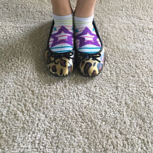 Shoes - NWOT. Leopard Print Ballet Flats